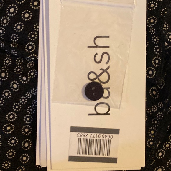 ba&sh Little Ruched Printed Georgette Mini Dress - Picture 15 of 16